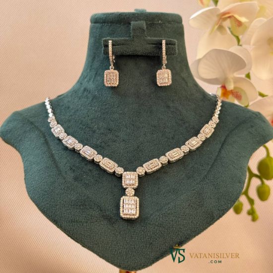 تصویر  سرویس نقره زنانه امرالد SRE100